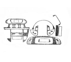 (cdi, 2000-2006) Накладки на панель (Meric) Титан для Mercedes Sprinter W901/902/903/904/905 рр