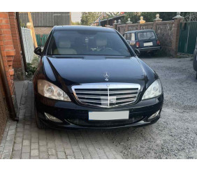 Решітка радіатора AMG (2009-2013) для Mercedes S-сlass W221 рр