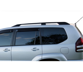 Рейлінги оригінальний дизайн (2 шт) для Toyota Land Cruiser Prado 120 2002-2009 рр