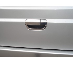 Накладка на задню ручку (нерж.) OmsaLine - Італійська нержавійка для Mercedes Vito W639 2004-2014 рр