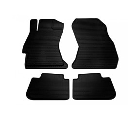 Гумові килимки (4 шт, Stingray Premium) для Lada Priora 2007-2018 рр