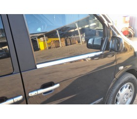 Окантовка скла (2 шт, нерж) для Mercedes Vito W638 1996-2003 рр