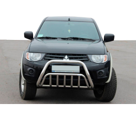 Кенгурятник (нерж.) для Mitsubishi L200 2006-2015 рр