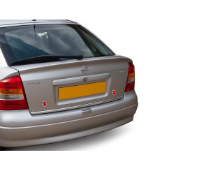 Кромка багажника (нерж) Carmos - Турецька сталь для Opel Astra G classic 1998-2012 рр
