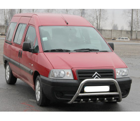 Кенгурятник WT003 (нерж) для Fiat Scudo 1996-2007 рр