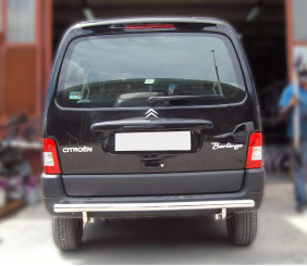 Задній захист (нерж.) для Citroen Berlingo 1996-2008 рр