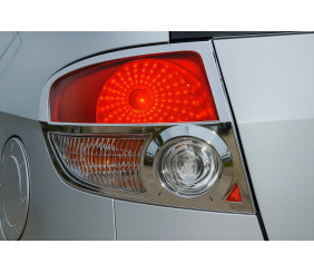 Накладки на стопи (2 шт., Пласт) для Hyundai Getz 2002- рр