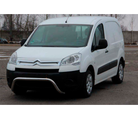 Кенгурятник WT007 (нерж.) для Citroen Berlingo 2008-2018 рр