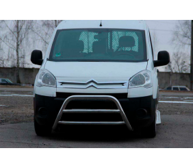 Кенгурятник WT022 (нерж.) для Citroen Berlingo 2008-2018 рр