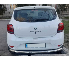 Задня дуга AK002 (нерж) для Renault Sandero 2013-2022 рр