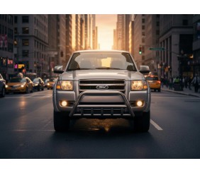 Кенгурятник WT003 (нерж) для Ford Ranger 2007-2011 рр