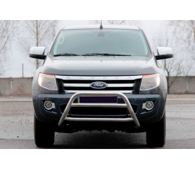 Передній захист WT022 (нерж.) для Ford Ranger 2011-2022 рр