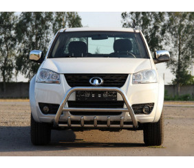 Кенгурятник WT003 (нерж.) для GreatWall Wingle 5 2006- рр