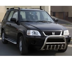 Кенгурятник WT003 нерж.) для Honda CRV 1996-2001 рр