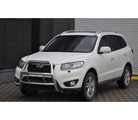 Кенгурятник WT018 (нерж.) для Hyundai Santa Fe 2 2006-2012 рр