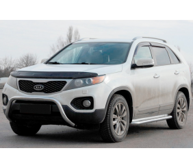 Кенгурятник WT007 (нерж.) для Kia Sorento II XM 2009-2014 рр