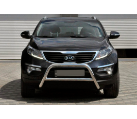 Кенгурятник WT006 (нерж.) для Kia Sportage 2010-2015 рр