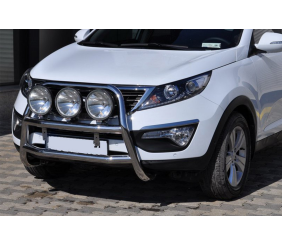 Кенгурятник WT018 (нерж.) для Kia Sportage 2010-2015 рр