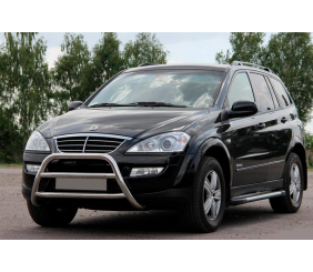 Кенгурятник WT022 (нерж) для SsangYong Kyron 2005-2014 рр