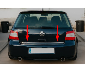 Кромка багажника (нерж) для Volkswagen Golf 4 1997-2006 рр