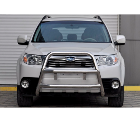 Кенгурятник WT018 (нерж.) для Subaru Forester 2008-2013 рр