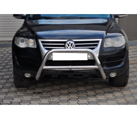 Кенгурятник WT005 Colt (нерж) для Volkswagen Touareg 2002-2010 рр