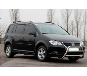 Кенгурятник WT022 (нерж) для Volkswagen Touran 2003-2010 рр