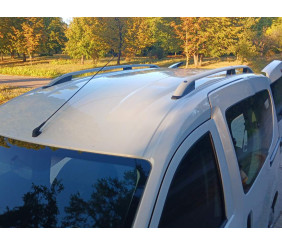 Рейлінги Skyport (сірий мат) для Dacia Dokker 2013-2022 рр