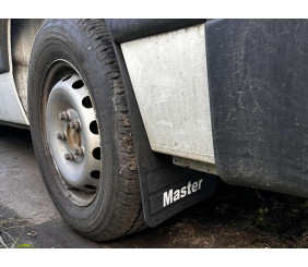 Бризковики Premium прямі (2 шт, гума) для Renault Master 2011-2023 рр