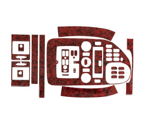 Накладки на панель Meric (1999-2003) Дерево для Mercedes Vito W638 рр