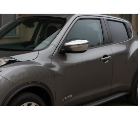 Накладки на дзеркала 2014-2019 Хром (2 шт., пласт.) для Nissan Juke рр