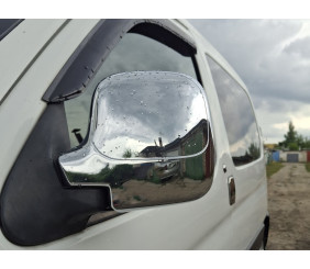 Накладки на дзеркала (2 шт., пласт.) Carmos для Citroen Berlingo 1996-2008 рр