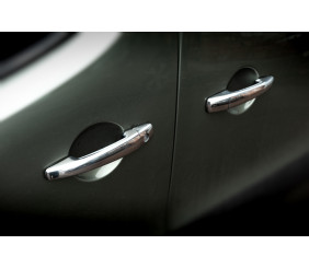 Накладки на ручки (4 шт, нерж) Carmos - Турецька сталь для Peugeot Expert 2007-2016 рр