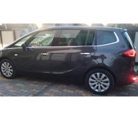Накладки на ручки (4 шт) OmsaLine - Італійська нержавійка для Opel Zafira B 2005-2011 рр