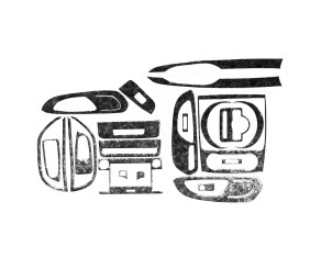 Накладки на панель Титан для Mercedes Vito/V-class W447 2014- рр