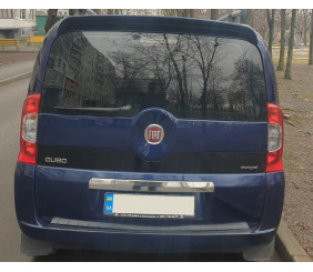 Накладка над номером (нерж.) Carmos - Турецька сталь для Citroen Nemo 2007-2017 рр