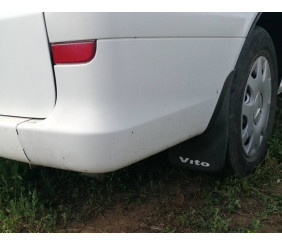 Бризковики Premium (Туреччина, мякі) 2 брызговика для Mercedes Vito W638 1996-2003 рр