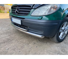 Передній захист ST014 (нерж) 2004-2010, 60 -2026 42мм для Mercedes Vito W639 рр