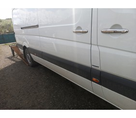 Накладки на ручки (4 шт, нерж) OmsaLine - Італійська нержавійка для Mercedes Sprinter W906 2006-2018 рр