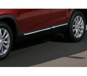 Накладки на молдинг (4 шт, нерж) для Kia Sorento II XM 2009-2014 рр