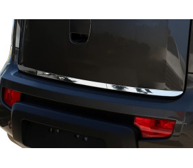 Кромка багажника (нерж.) Carmos - Турецька сталь для Kia Soul I 2008-2013 рр