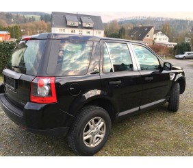 Молдинг дверних стійок (4 шт, нерж.) для Land Rover Freelander II 2006-2014 рр