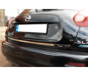 Кромка багажника (нерж.) Carmos - Турецька сталь для Nissan Juke 2010-2019 рр