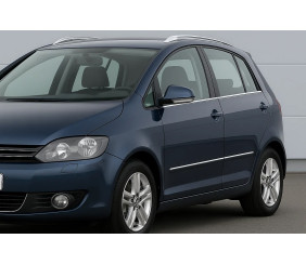 Молдинг скла (4 шт, нерж) для Volkswagen Golf Plus 2004-2014 рр
