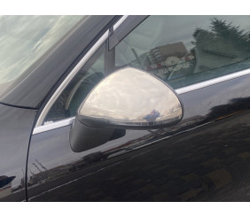 Накладки на дзеркала (2 шт., нерж.) OmsaLine - Італійська нержавіюча сталь для Volkswagen Touareg 2010-2018 рр