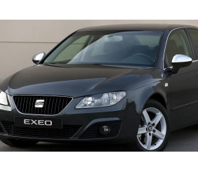Накладки на дзеркала (2 шт, нерж) для Seat Exeo 2008-2013 рр