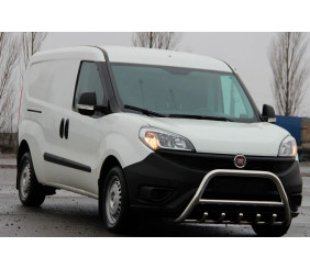 Кенгурятник WT003 (нерж.) 51 мм для Fiat Doblo II 2010-2022 рр