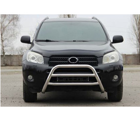 Кенгурятник WT022 (нерж) для Toyota Rav 4 2006-2013 рр