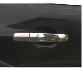 Накладки на ручки (4 шт., нерж.) Carmos - Турецька сталь для Ford C-Max 2004-2010 рр