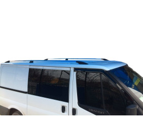 Рейлінги Хром Металеві кінцевики для Ford Transit 2000-2014 рр